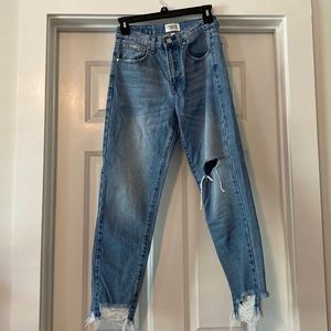 INSANE GENE, high rise skinny size 24